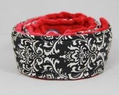 DSLR Camera Strap Quick Release Hipster with Red Minky Back