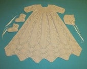 Dayflower Christening Gown PDF Pattern