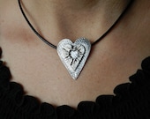 Fine Silver Heart