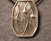Fine Silver Art Deco Pendant