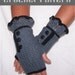 Sharon Mitts Fingerless Glove Crochet Pattern PDF - INSTANT DOWNLOAD.