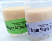 Vegan Natural Deodorant  - Vanilla Lavender- Talc Free-Travel Size