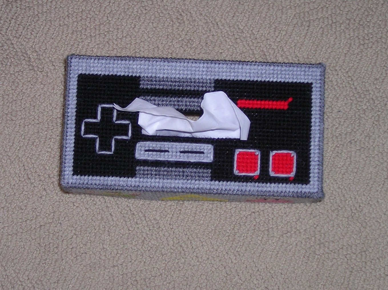 Custom Nintendo Controller tissue topper