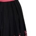 Vintage Dirndl Dress XS Black and Pink