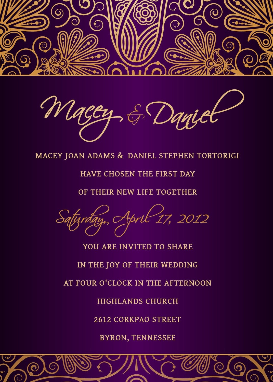 Free Psd Wedding Invitation Templates Newswb