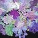 Crazy Quilt Shabby Chic Venise Lace Trim Embellishment Hand Dyed Applique Motif Vibrant Rainbow Crazy Quilt Kit