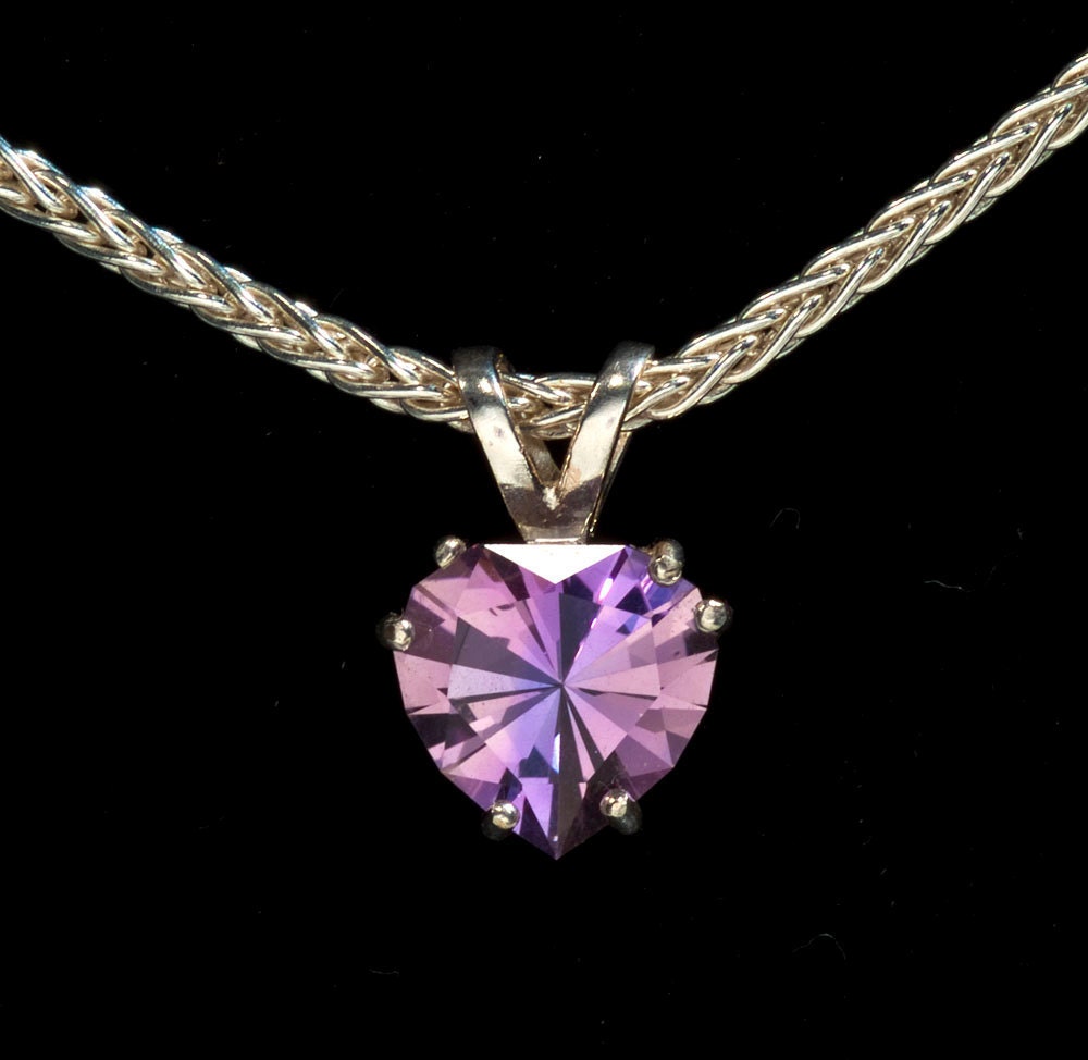 My Valentine Ametrine Heart Pendant