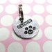 100 PERCENT DONATION Dog & Cat Charm Jewelry Tag for Animal Rescue