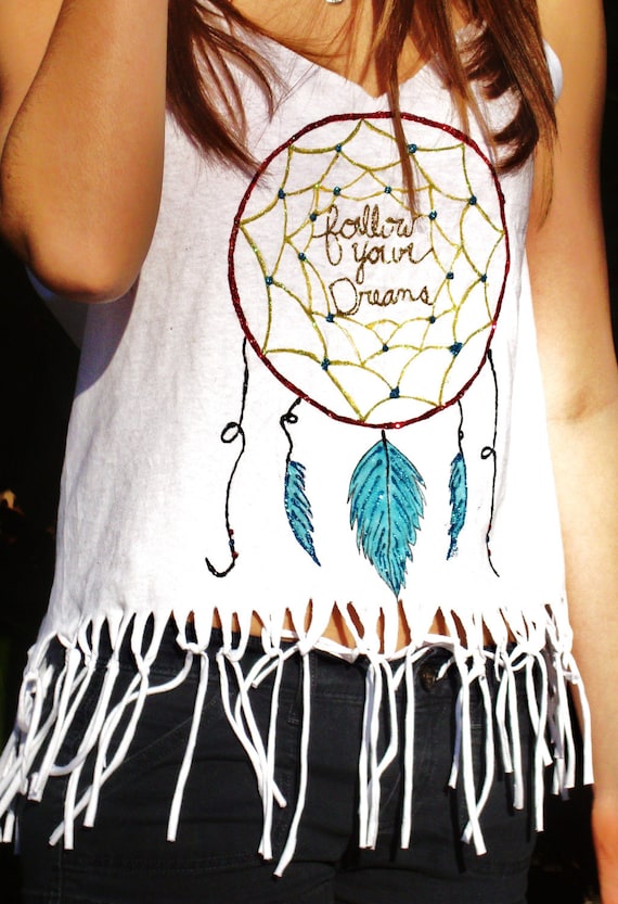Handmade Dream Catcher Tank With Frindge.