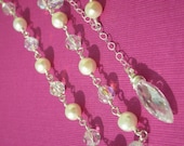 FANTASY, Swarovski Crystal and Pearl Lariat