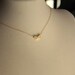 Romantic reversible initial hearts necklace - personalized, engraved, monogrammed, mothers day gifts for mom