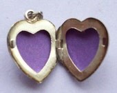 Victorian Revival Sterling Silver Heart Locket