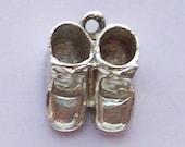 Baby Shoes Sterling Silver Charm