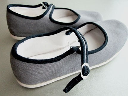 Handmade Vegan Mary Jane (905B) - Size 7 Reserved for MatildaMae