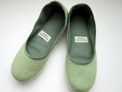 Eco-chic Handmade Vegan Flats - 910G
