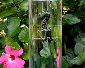 Personalized Wedding Floating Unity Candle and Vase