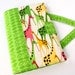 Crayon tote - quiet activity toy for kids -  Giraffes - Gift idea for kids