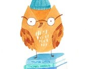 Suspense Watercolor Print