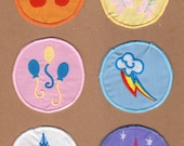 Pair of MLP Cutie Mark Patches - Your Choice