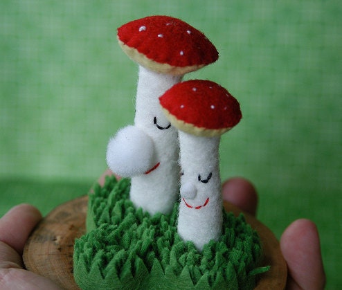 Double Mushroom Terrarium