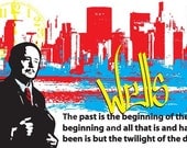H.G. Wells Print 11x17 - Famous Seniors