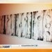 Abstract art paintings Heavy textured 4 piece braille  painting  20 x 64 JMJartstudio You choose Faith, Love, Hope, Dream ,Peace custom