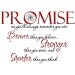 Childrens Vinyl Wall Decal- LARGE Promise Me Braver, Stronger, Smarter Pooh Children/ Teen
