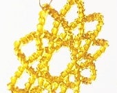 Summer Sun Earring Patterns, Beading Tutorial in PDF