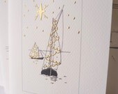 Merry Christmas Irish Language Christmas Card Set of 5