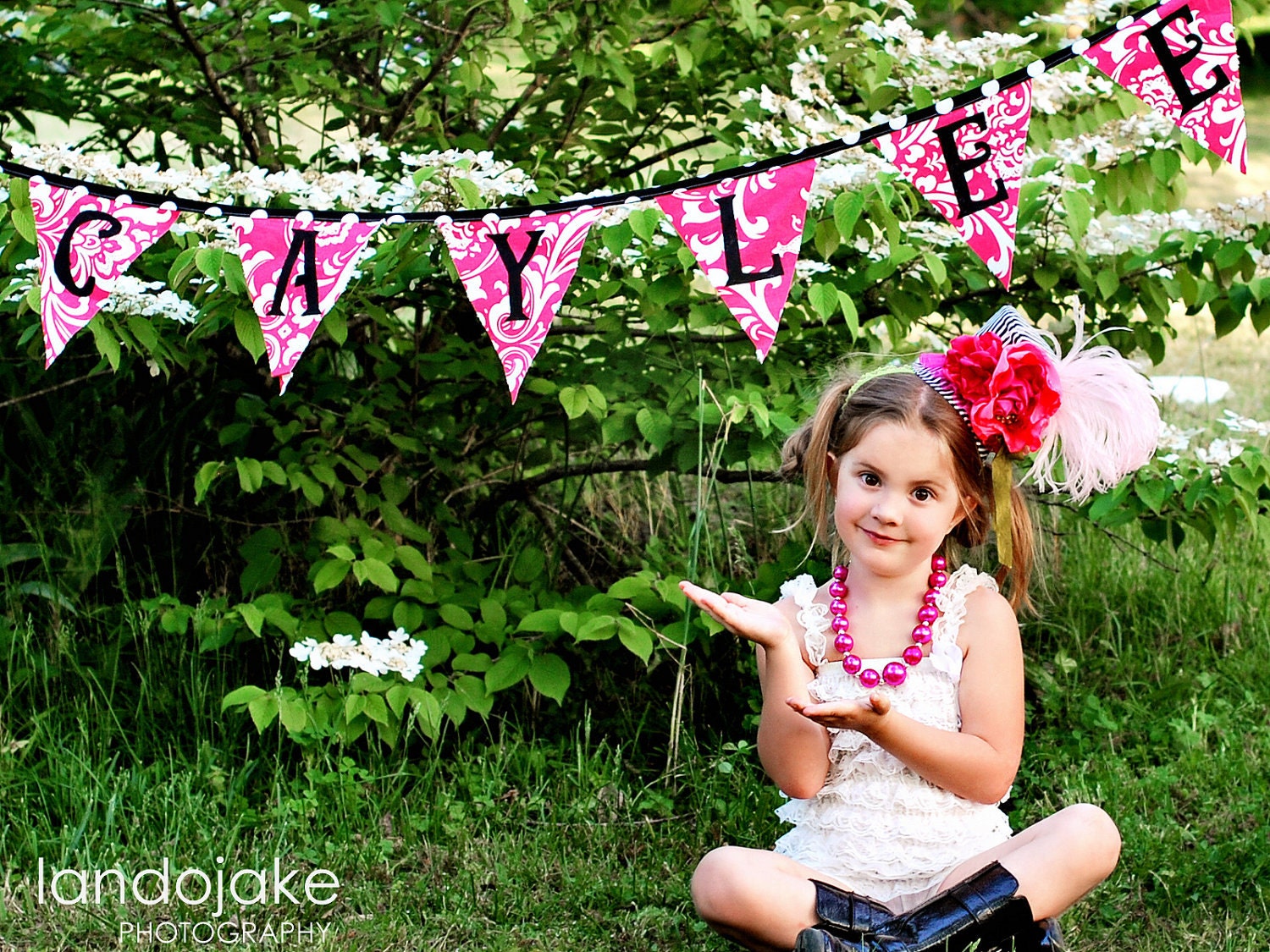 CUSTOM FLAG BANNER - Made to match your Tee Pee