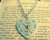 Love Me Yes or No long chain pendant