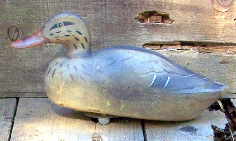 Vintage Feather Lite Duck Decoy