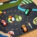 wool felt playmat - little city, big country