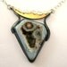 Ocean Jasper Druzy Necklace- 14kt & Sterling Silver