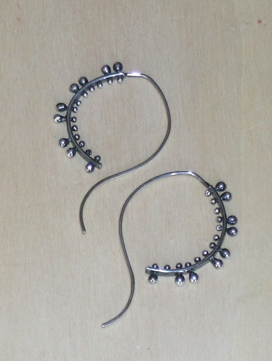 Angel's Wings,  Sterling Silver Earrings