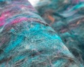 COSMIC CLOUD  -Spinning Batt - Fibre  -Roving  fiber - felting