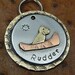 Custom Dog ID Tag Can You Canoe