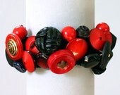 Deco Button Bracelet