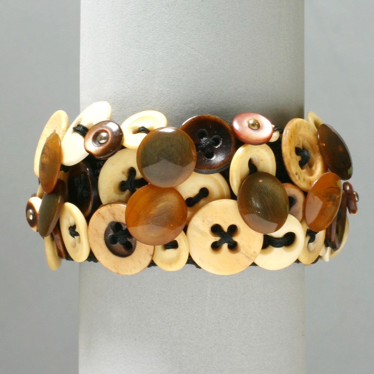 Civil War Button Bracelet
