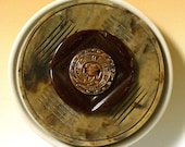 Vintage Button Brooch, Dragon motif