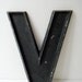 SALE:  Big Metal Letter Sign V