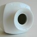 White Winterling Marktleuthen West German Porcelain Op Art Vase
