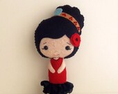 Spanish Girl pdf Pattern - Instant Download
