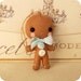 Gingermelon Man pdf Pattern, Pattern, Christmas Ornament Pattern, Holiday, Needlecraft, Gingerbread Man