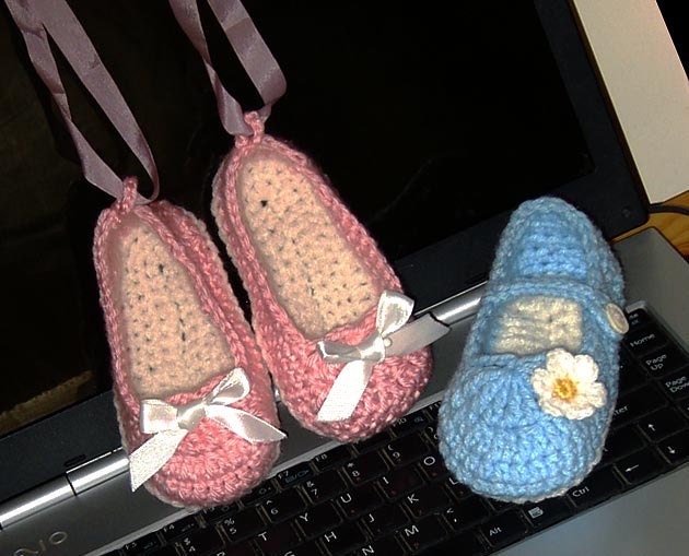Instant Download Crochet Pattern-  Ballet shoes, Mary janes, Slippers, Loafers (PDF 34)