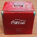 Vintage Red Coca Cola Cooler 1950s