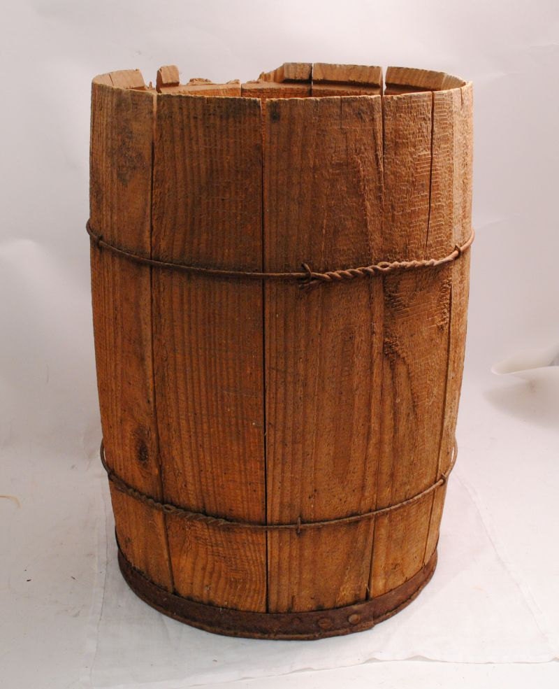 Wooden Nail Barrel Keg