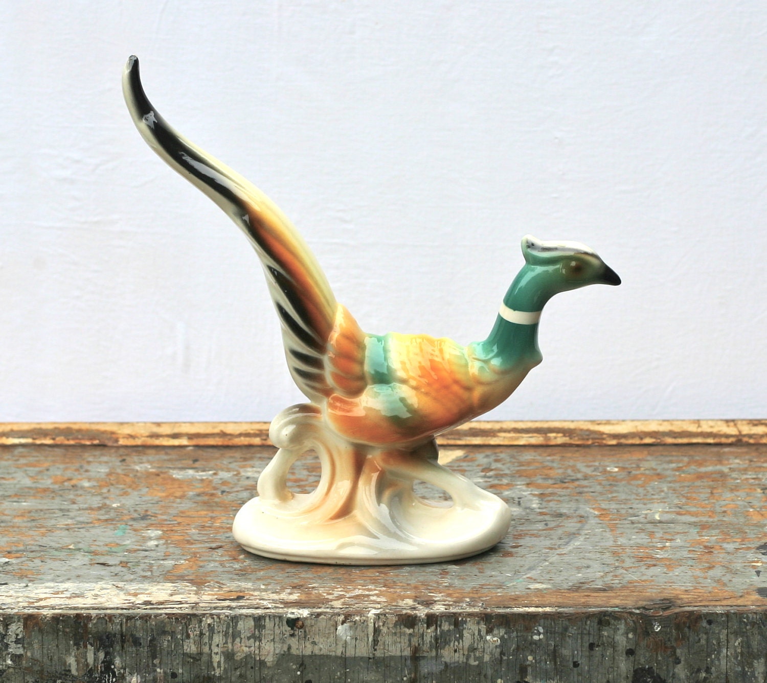 Circa 1950s Road Runner Bird Figurine
