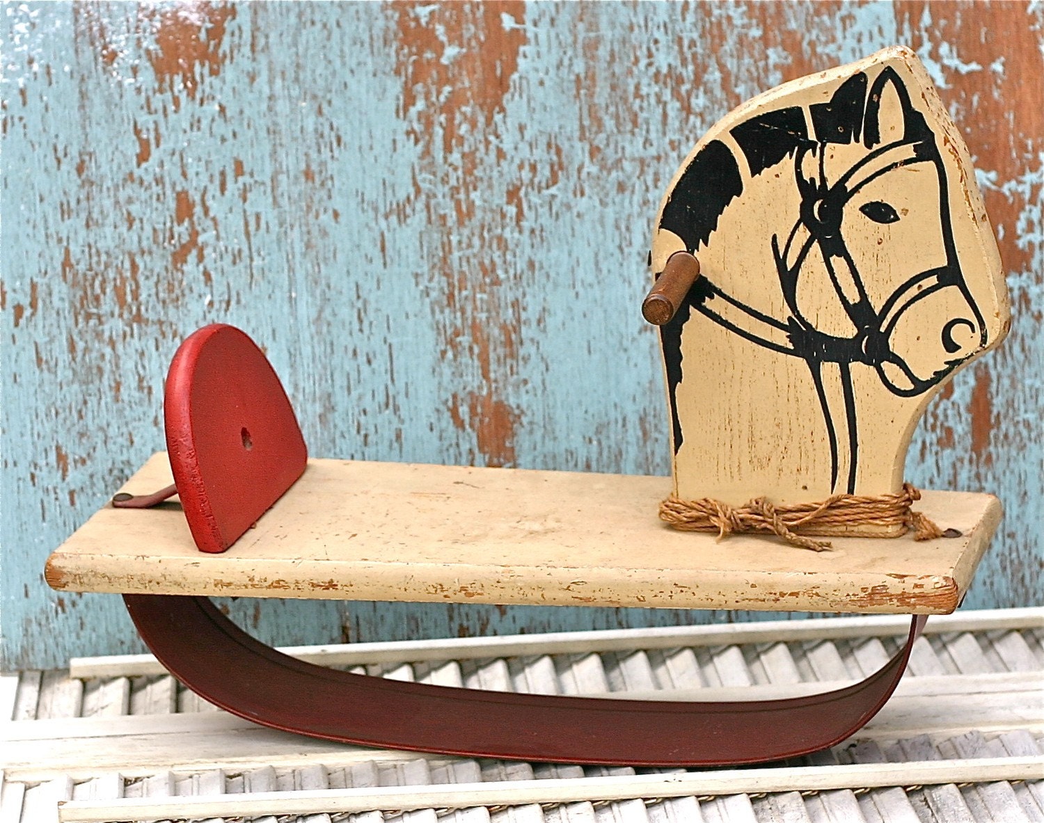 Vintage Rocking HorseRide On Toy