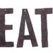 Eat Sign Reclaimed Farm Metal